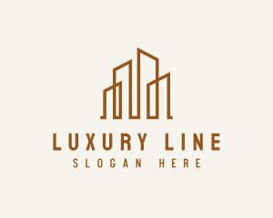 Luxury Hotel Building logo design