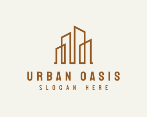 Luxury Hotel Building logo design