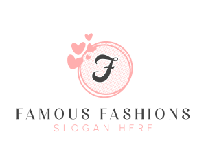 Fashion Heart Beauty logo design