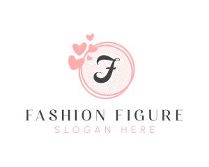 Fashion Heart Beauty logo design