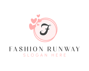 Fashion Heart Beauty logo design