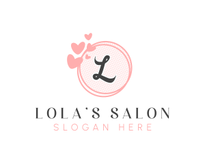 Fashion Heart Beauty logo design