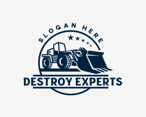 Construction Heavy Equipment logo design