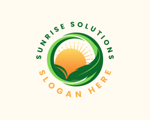Sun Plant Agriculture logo design