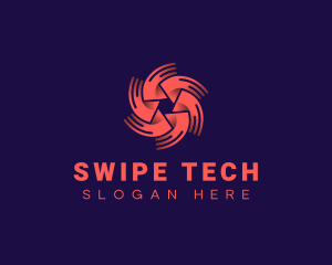 Tech Spiral Digital logo design