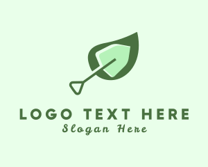 Leaf Garden Trowel logo