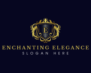 Elegant Crown Deluxe logo design