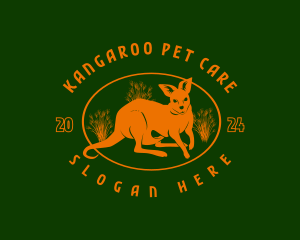 Wildlife Wallaby Kangaroo logo