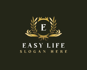 Luxury Hand Wellness Logo