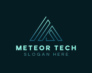 Triangle Cyber Tech logo design