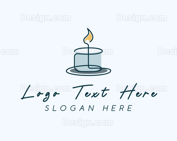 Candle Wellness Wax Logo