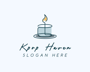 Candle Wellness Wax Logo