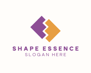 Shape Puzzle Piece logo