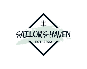 Anchor Sailing Badge  logo design