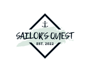 Anchor Sailing Badge  logo design