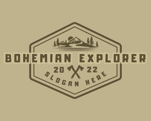 Explorer Nature Park logo design