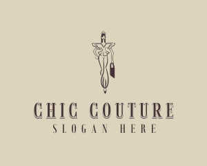 Couture Fashion Woman logo design