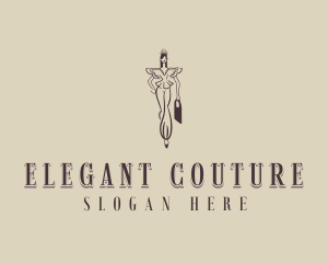 Couture Fashion Woman logo design