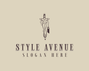 Couture Fashion Woman logo design