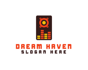 Speaker Wave Mixer  logo design