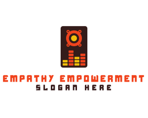 Speaker Wave Mixer  logo design