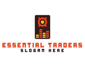 Speaker Wave Mixer  logo design