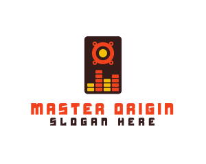 Speaker Wave Mixer  logo design