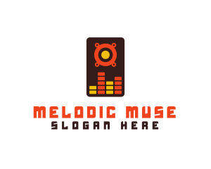 Speaker Wave Mixer  logo design