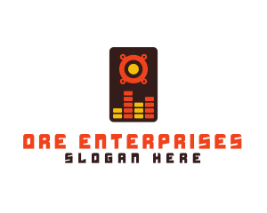 Speaker Wave Mixer  logo design