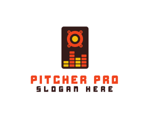 Speaker Wave Mixer  logo design