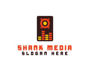 Speaker Wave Mixer  logo design