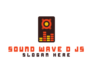 Speaker Wave Mixer  logo design