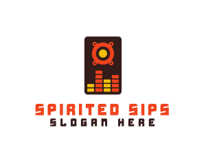 Speaker Wave Mixer  logo design