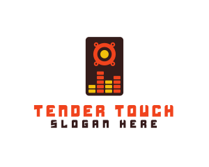 Speaker Wave Mixer  logo design