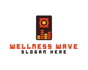 Speaker Wave Mixer  logo design