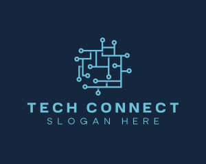 Tech Circuit Network Logo
