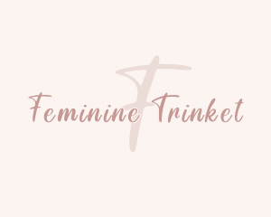 Signature Feminine Cosmetics logo design