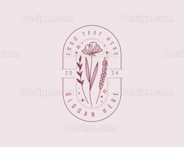 Floral Flower Beauty Logo