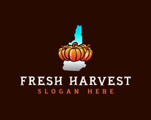 New Hampshire Pumpkin logo design