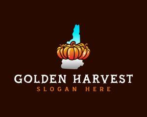 New Hampshire Pumpkin logo design