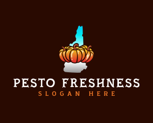 New Hampshire Pumpkin logo design