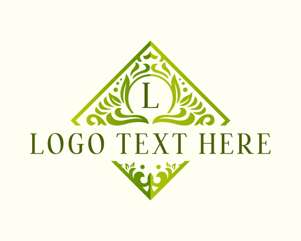 Ornamental logo example 3