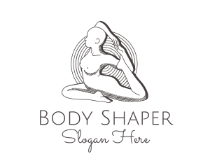 Human Body Sketch  logo design