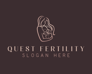 Pediatric Baby Parenting logo design