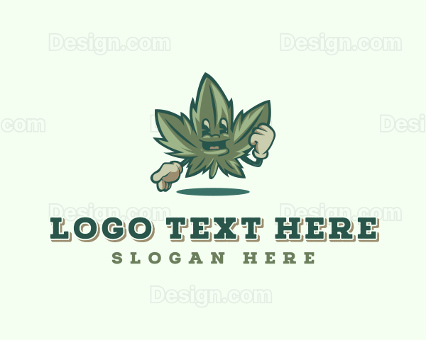 Weed Marijuana Cannabis Logo