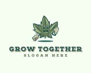 Weed Marijuana Cannabis logo