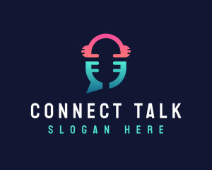 Podcast Talk Radio logo design