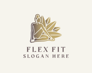 Yoga Leaf Meditation logo