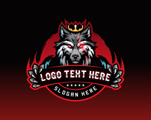 Shield King Wolf Esport logo