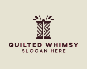 Seamstress Sewing Thread logo